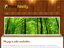 Tablet Screenshot of primefidelity.com
